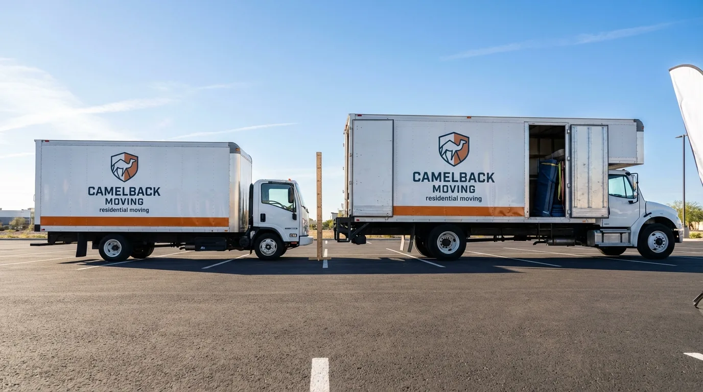 Moving truck size capacity guide in Nebraska City